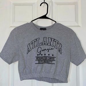 Cropped Graphic Tee